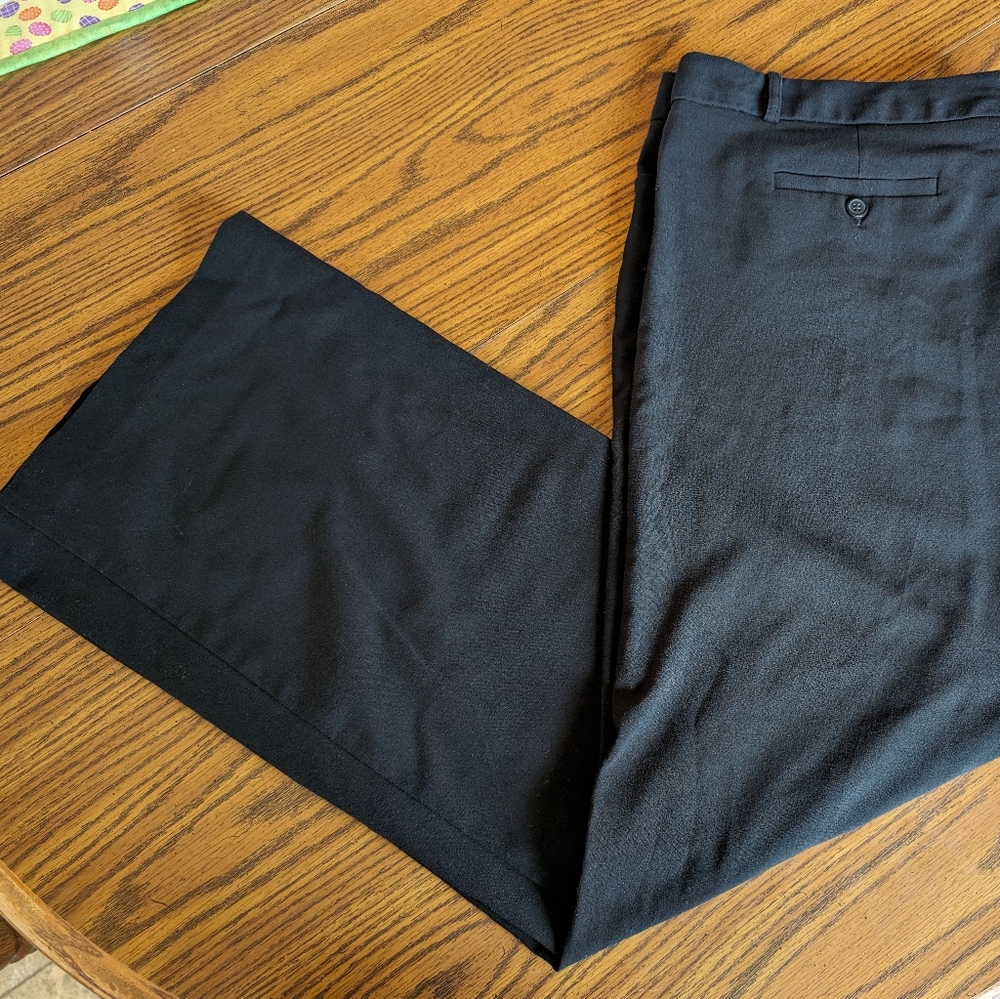 Women's Black Dress Pants Plus Size 18- Metaphor Brand